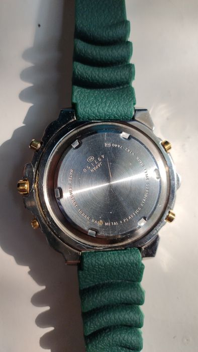 Zegarek Męski Alba Hiper-Tech Y182 7A40 Rzadki Vintage z lat 90-tych