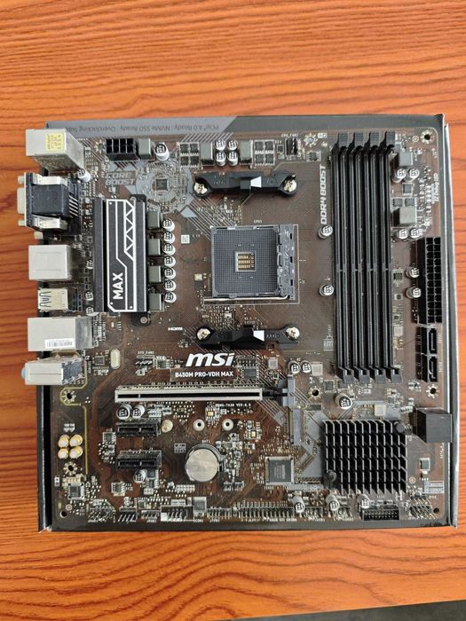 Motherboard Micro-ATX MSI B450M Pro-VDH [AVARIA]
