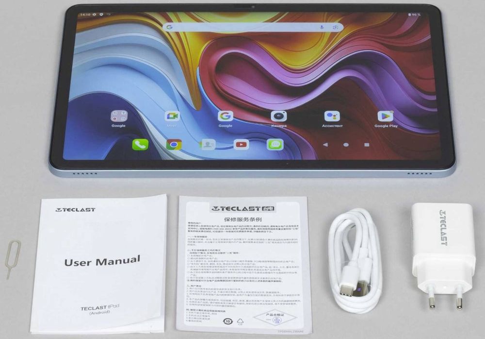 Планшет Teclast T60 Plus 6/128GB 12" 90Hz G88 8000mAh LTE +чохол-книга