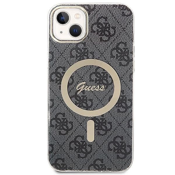 Etui Guess 4g Print MagSafe na iPhone 14 Plus + ładowarka indukcyjna -