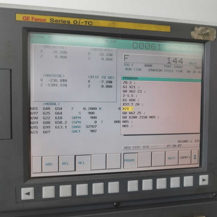Torno Paralelo CNC