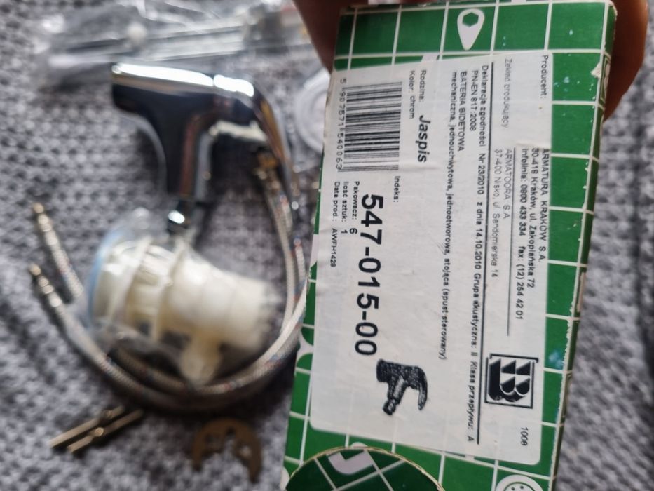 Bateria bidetowa Jaspis Armatura Krakowska KFA