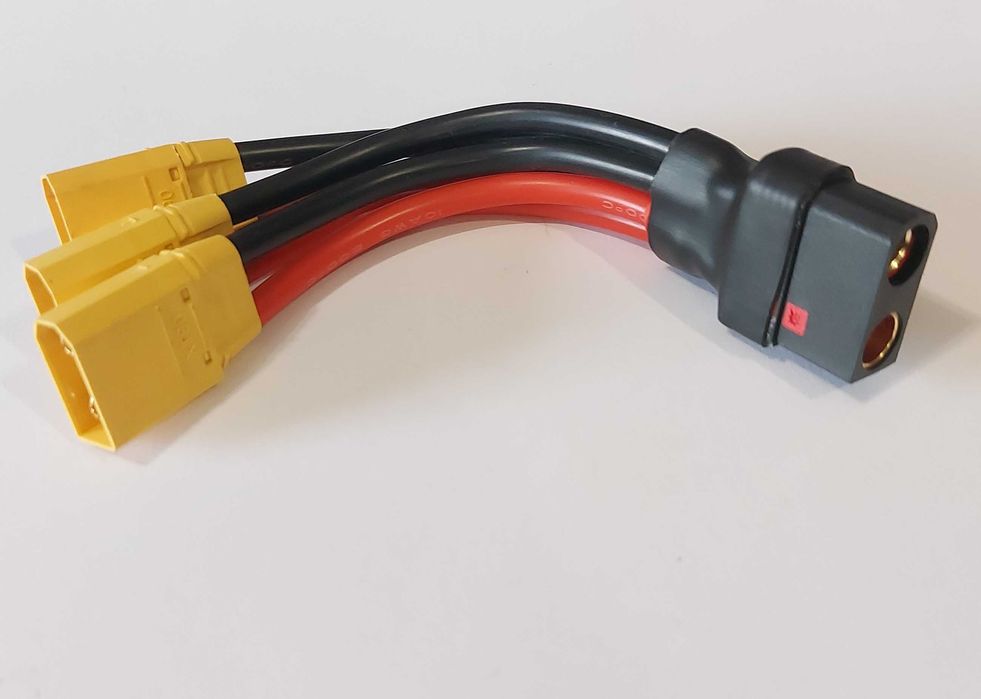 Разъем питания QS8-S Female Male Оригинал штекер Силовой коннектор