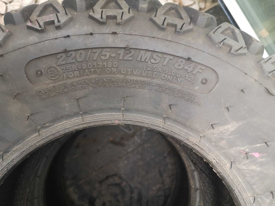 A811 220/75-12 CARLISLE ALL Trail II MST 84F (25x9.00-12), 2szt