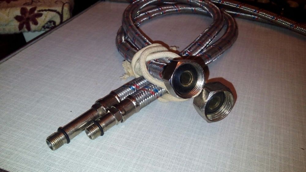 Шланги для подвода воды. HAIBA, KFA , VALTEMO, SANDI-FLEX