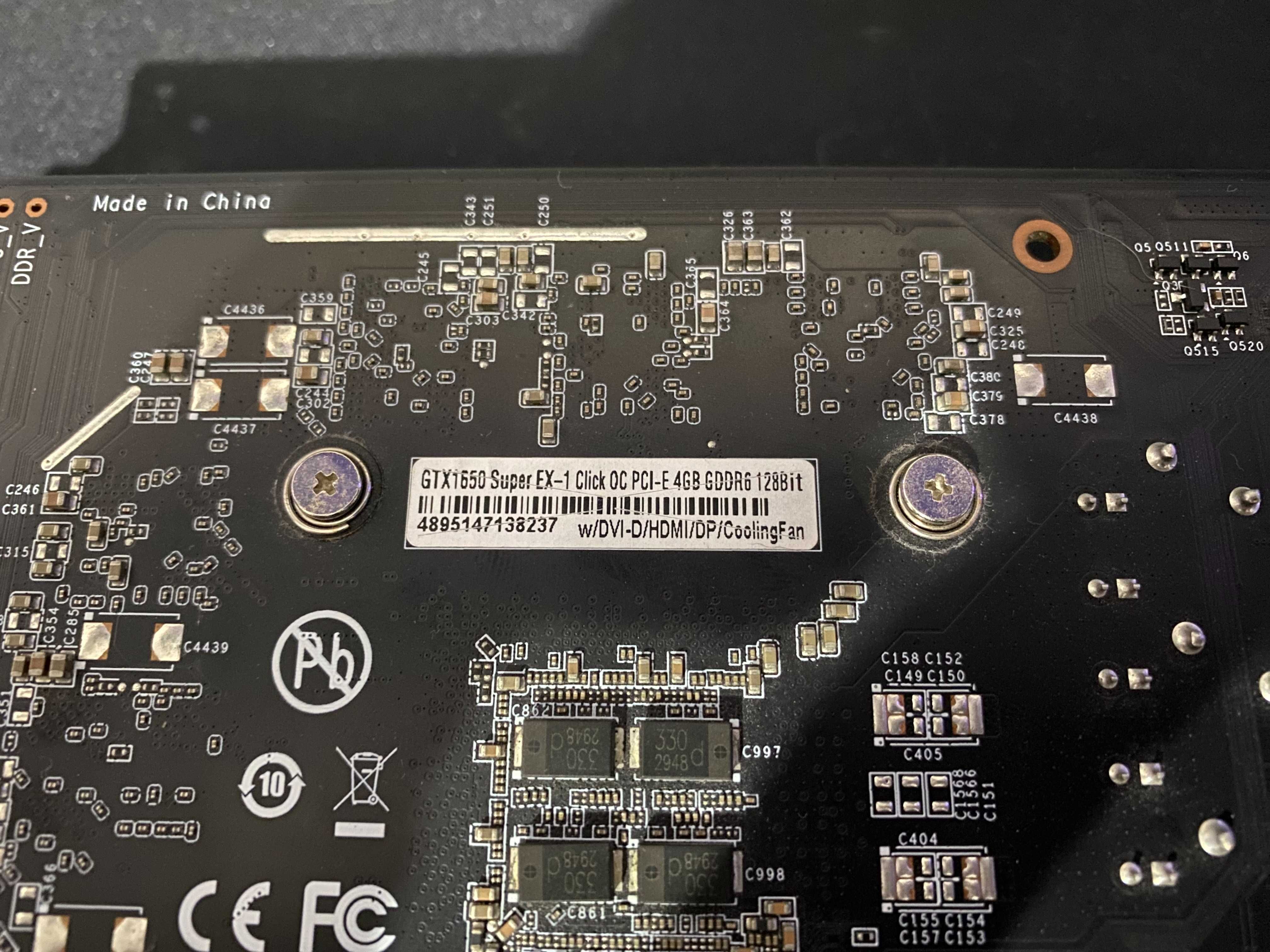 Placa Gráfica KFA2 GTX 1650 Super OC 4Gb