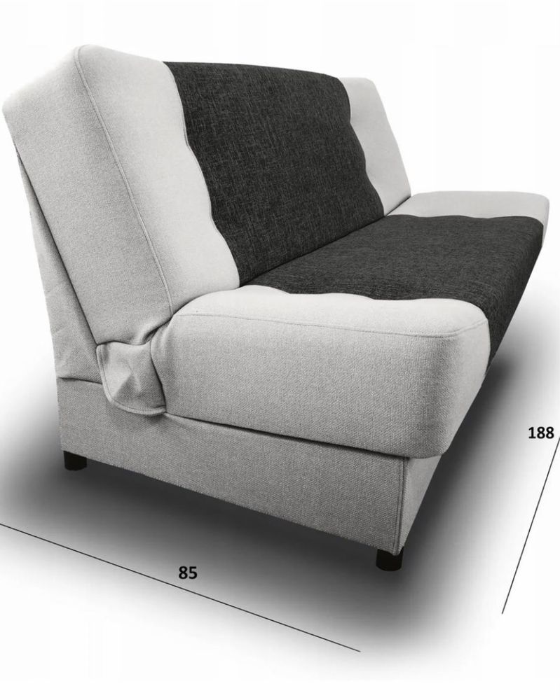 Wersalka Kanapa Sofa Rozkładana z Funkcją Spania Duo