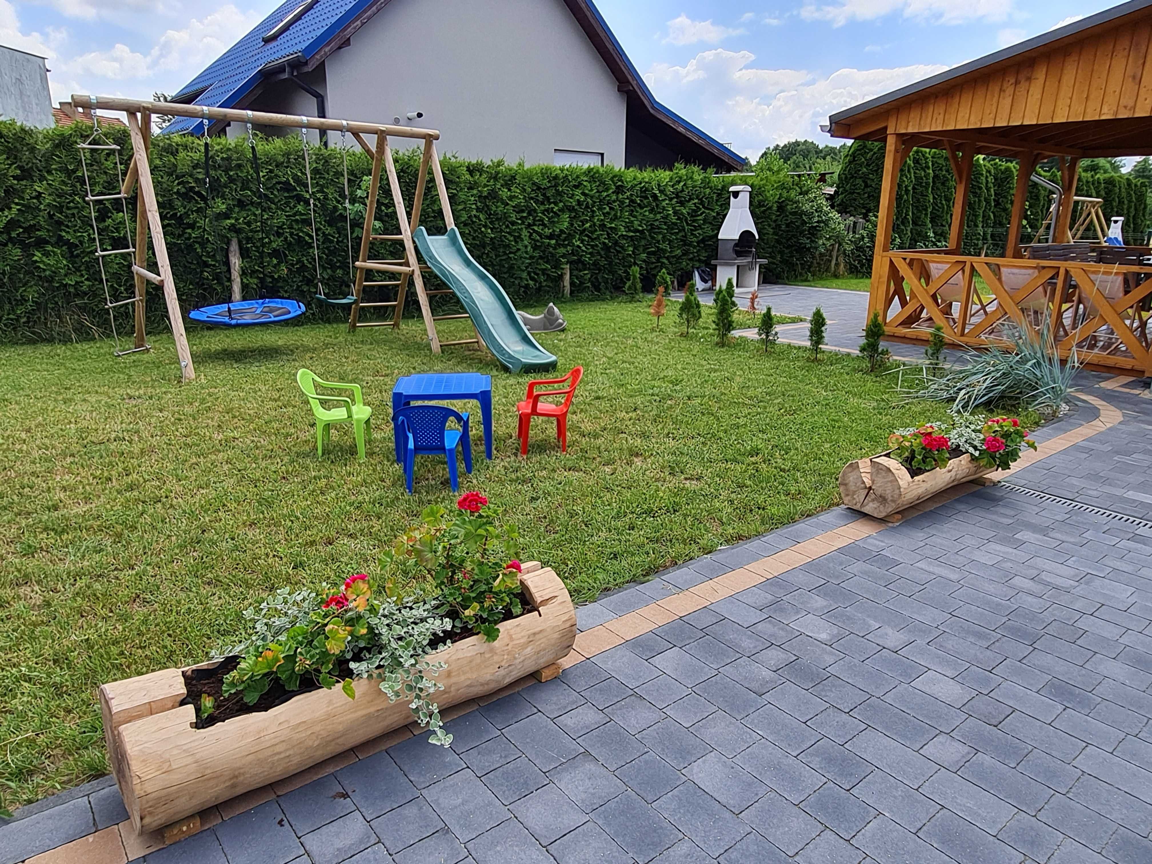 Domki 10 os - SAUNA, BASEN-Słoneczny Zakątek Lubrza Świebodzin