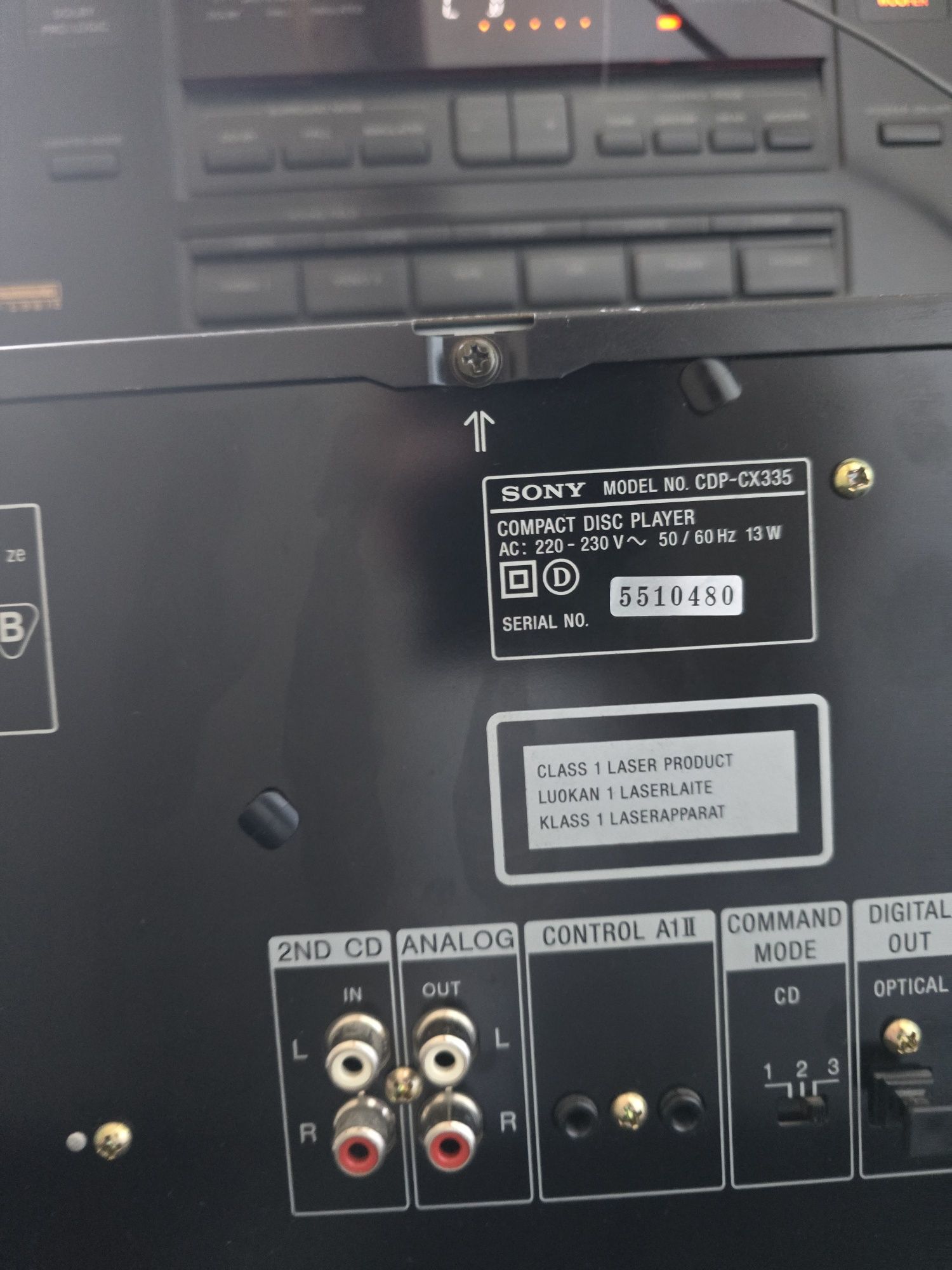 Sony megastorage cpd-cx355