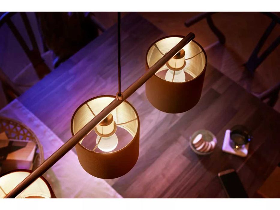Żarówki Philips Hue Luster E14 5,7W 2700K 7,7x4,5 cm białe 2 sztuki