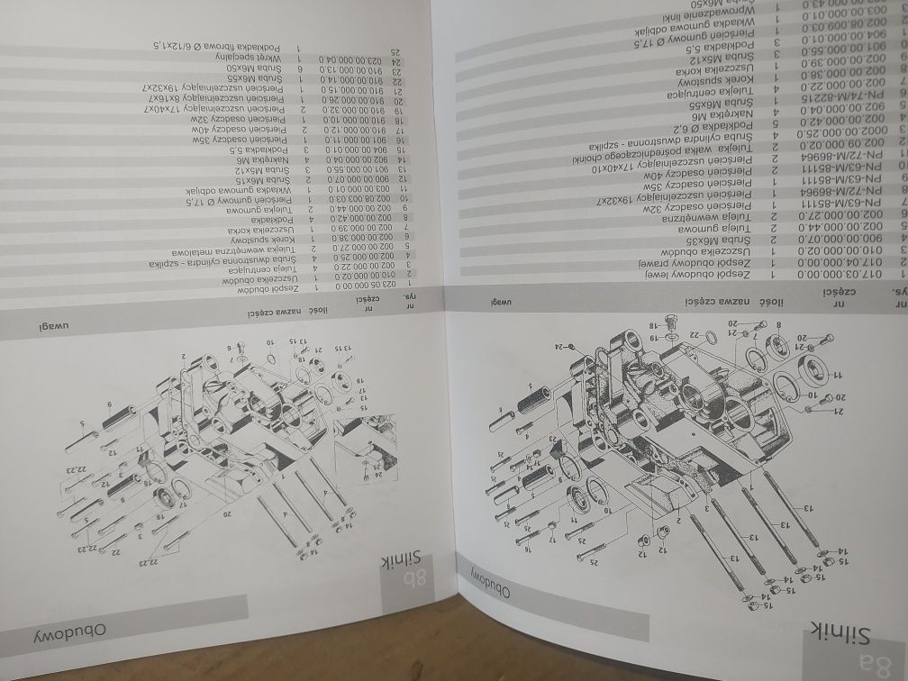 Instrukcja obsługi katalog czesci rama silnik romet motorynka