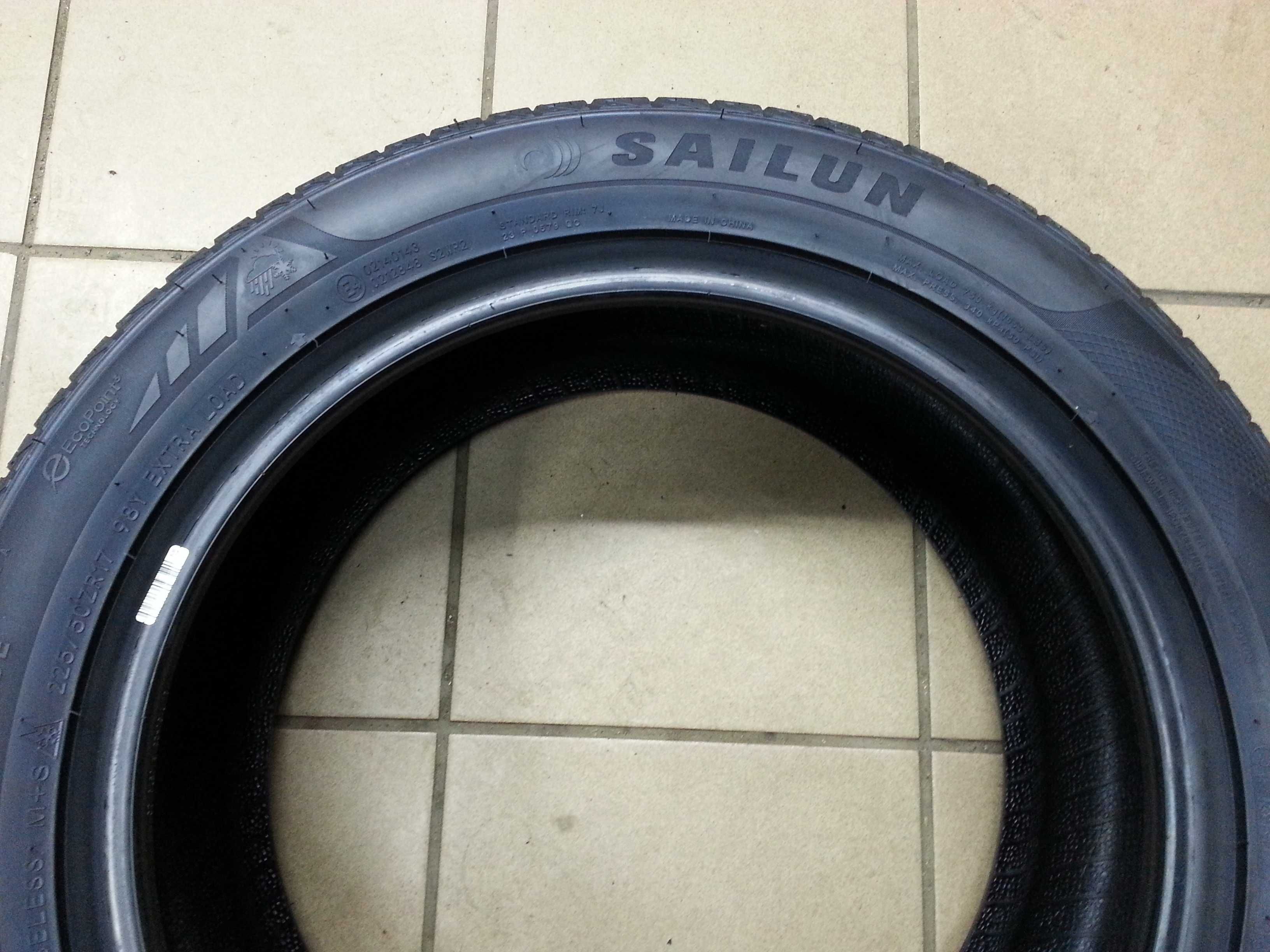 Opony wielosezonowe całoroczne 225/50r17 98Y XL Sailun 4Seasons PRO