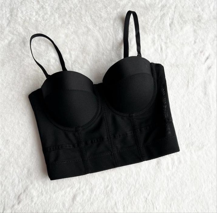 Чорний класний корсет