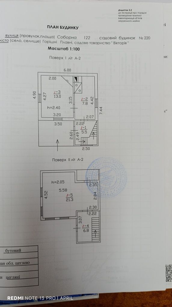 Садова ділянка з власним берегом