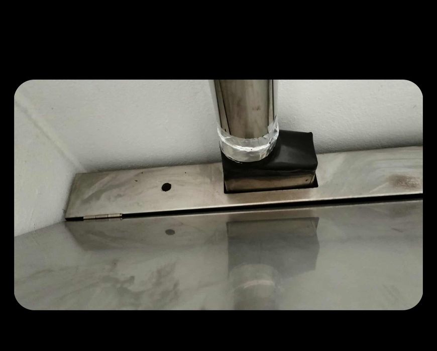 Fogão  a lenha em inox