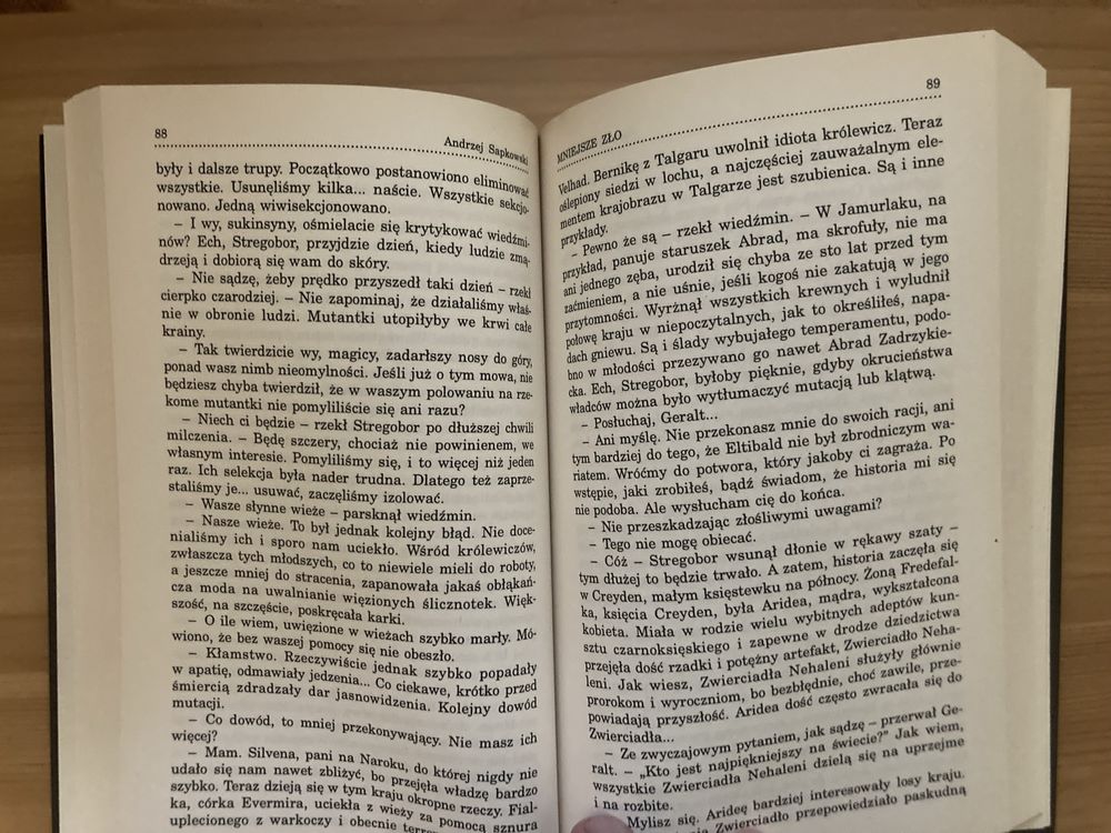 Książka „Wiedźmin: Ostatnie Życzenie”