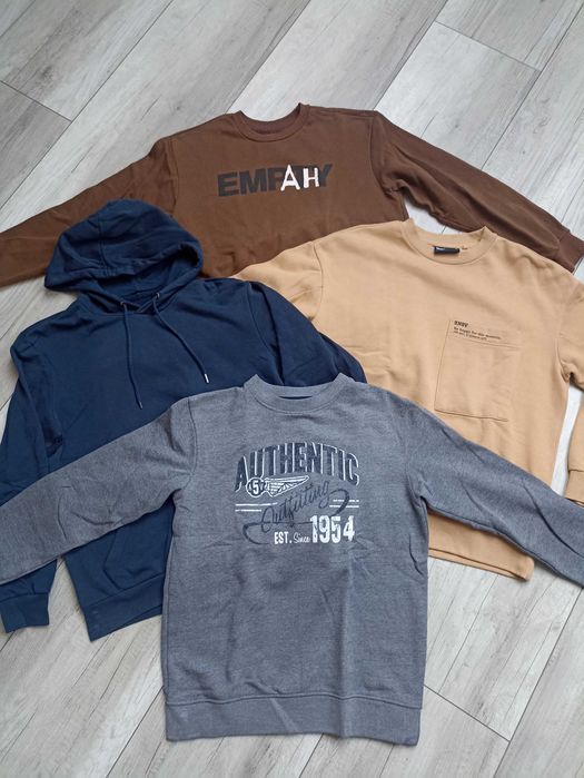 Bluzy męskie S/M 4szt