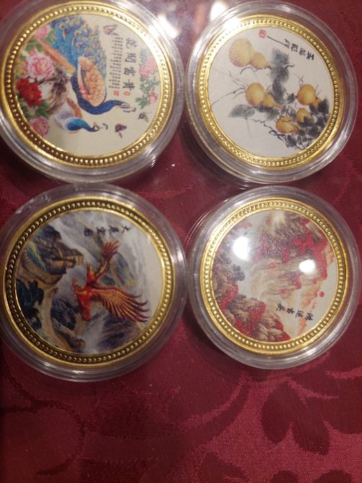 Moedas modernas de coleccao