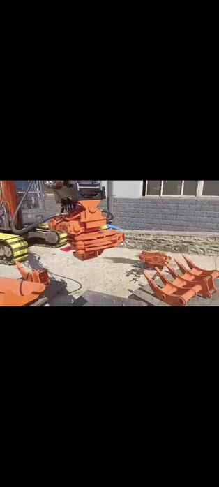 Głowica wychylno 45* obrotowa 360* tiltrotator z szybkozłączem MS03
