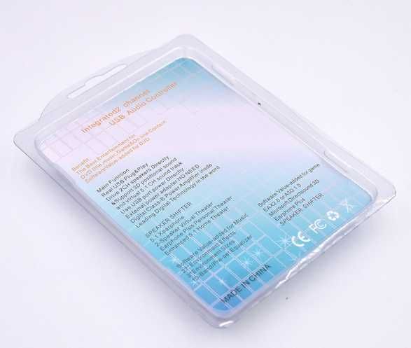 Зовнішня звукова карта USB 2.0 мікрофон, адаптер USB2Sound (3D 5.1)