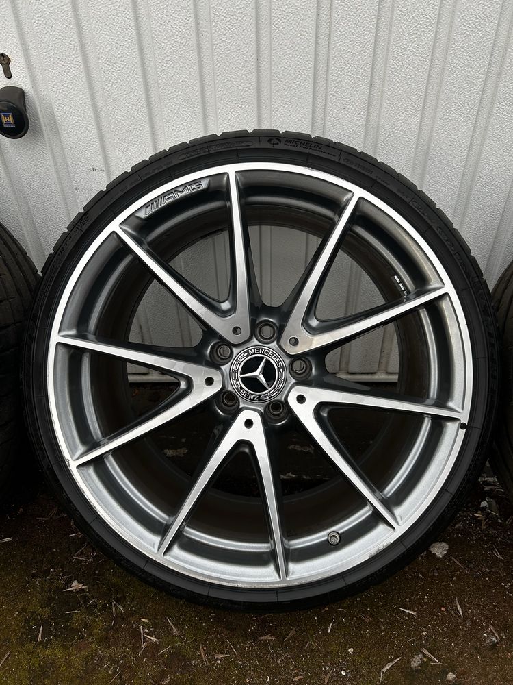 Felgi 5x112 19” 10j i 9,5j Mercedes C63 E63 + opony Michelin PS4s
