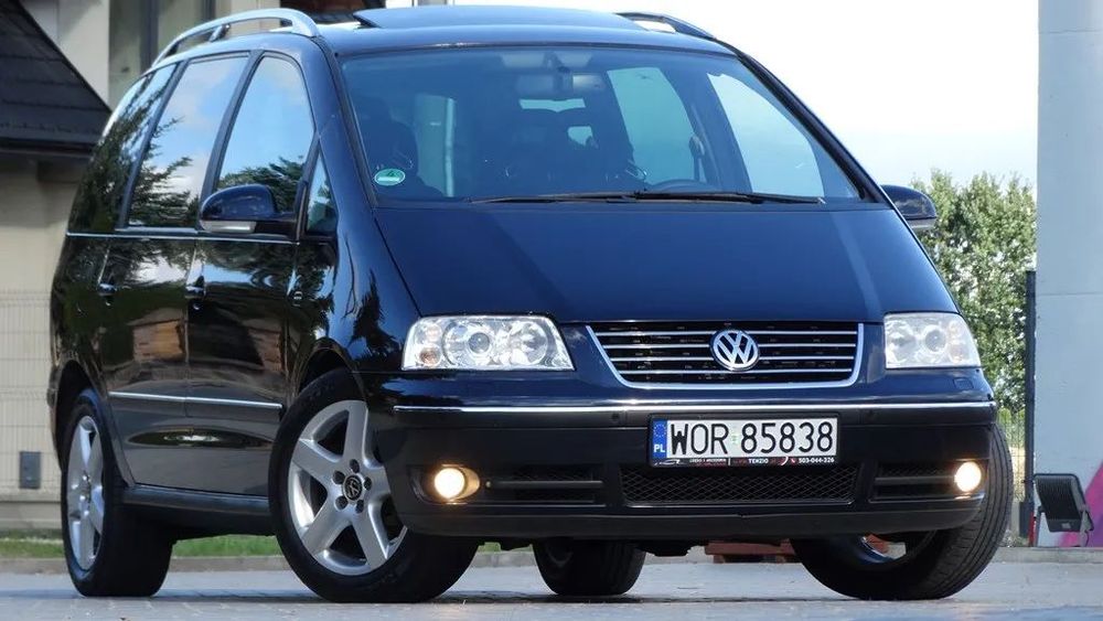 Volkswagen Sharan 2.0TDI SPORT Xenon Navi Szyber 8xPDC 6xEl.szyby Grz.fot FIS Webast 17'
