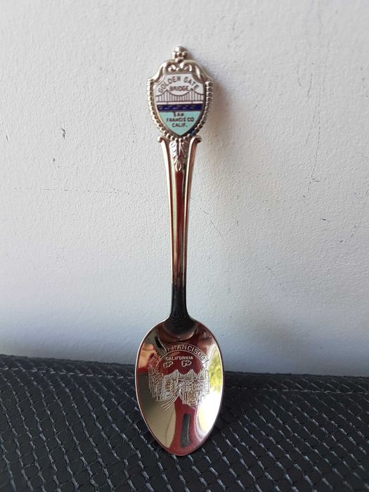 Łyżeczka kolekcjonerska California San Francisco Golden Gate Bridge