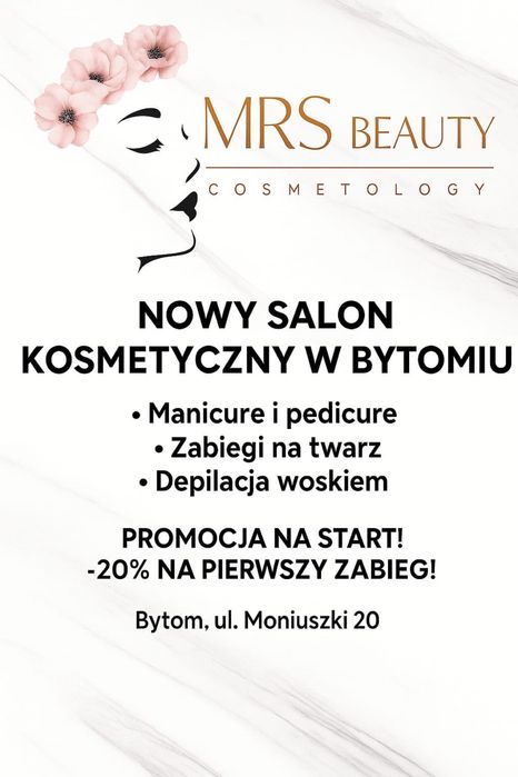 NOWY Salon Kosmetyczny w Bytomiu – Zabiegi dla Kobiet i Mężczyzn!