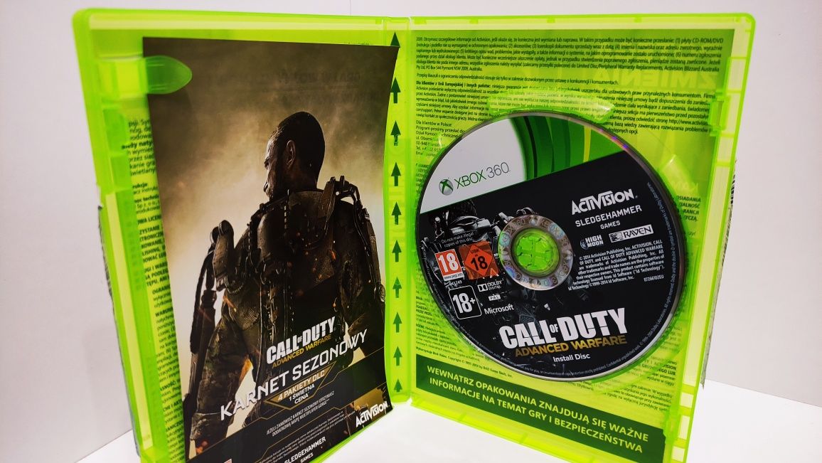 Call of Duty Advenced Warfare PL Xbox 360