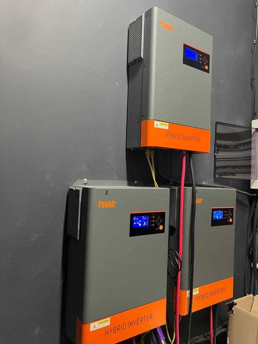 Инвертор PowMR 6200LIP (48V) (3 фазы) POW-HVM6.2K-48V-LIP, 6200W