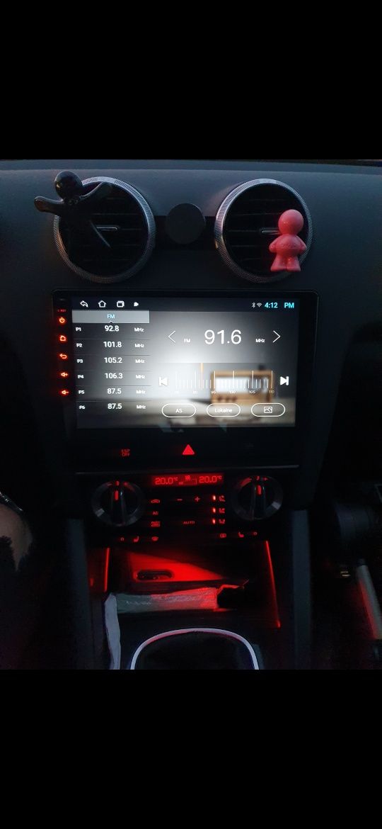 Audi a3 8p 2DIN Radio 9Cali ANDROID DVD NAWIGACJA Tablet 08-12r.