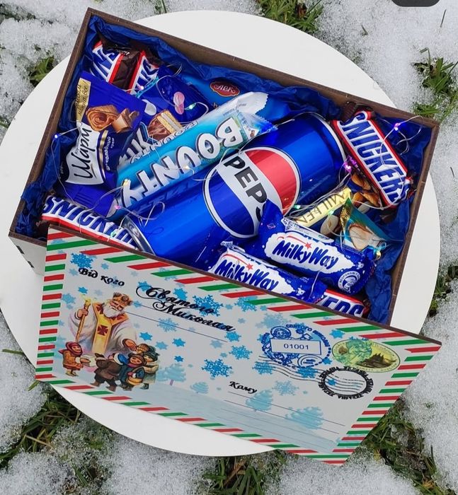 Дитячий подарунок,подарунок на Миколая,солодкі букети