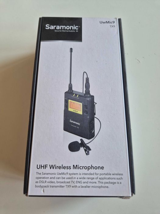 Nadajnik z mikrofonem TX9 do systemu UwMic9