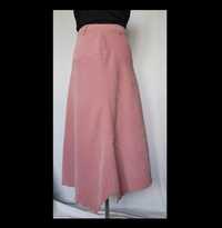 Długa spódnica różowa Senso asymetryczna
