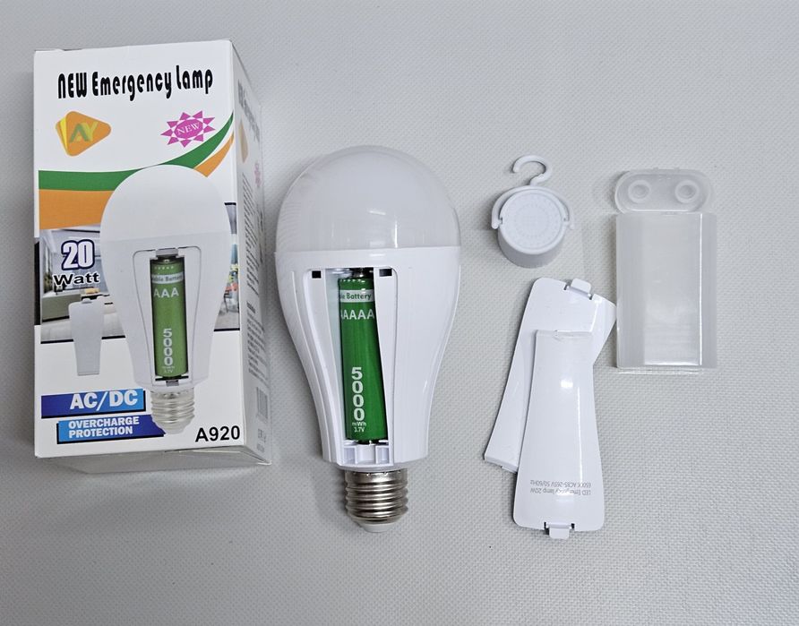 Лампа акамуляторна 18650 Е27