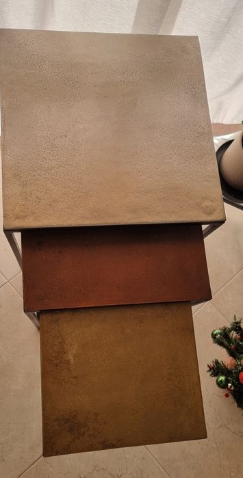Conjunto de 3 mesas de apoio - kare design
