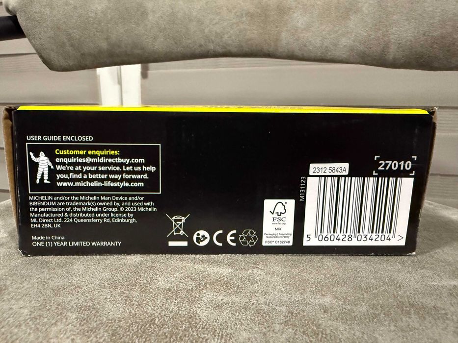 NOWY! Kompresor MICHELIN - pompka, sprężarka do pompowania opon 12V