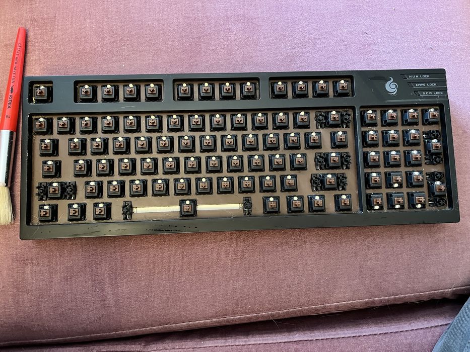 Klawiatura mechaniczna CM Storm Quickfire TK MX Cherry Brown