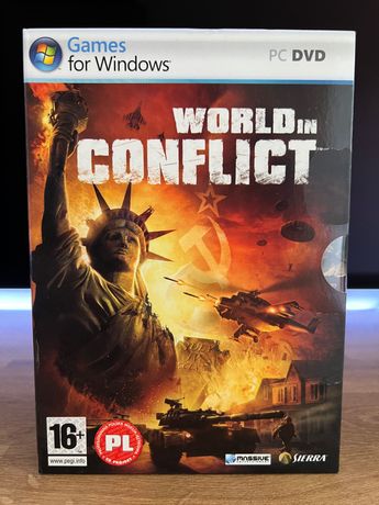 World In Conflict (PC PL 2007) slipcase premierowe kompletne wydanie