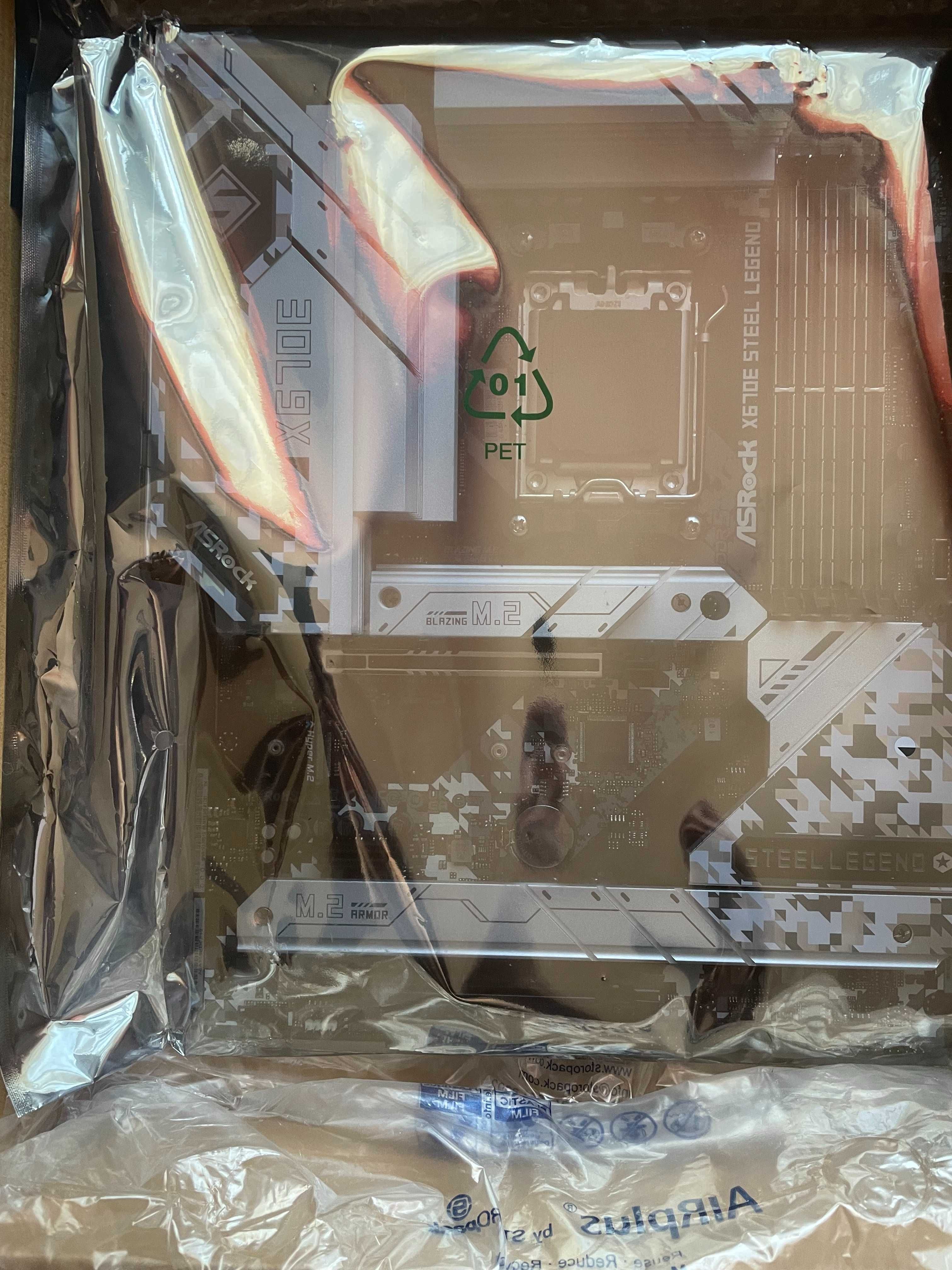 Материнская плата новая ASRock X670E Steel Legend (sAM5, X670)