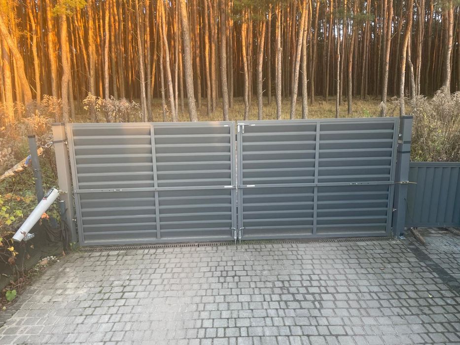 Brama wjazdowa + furtka