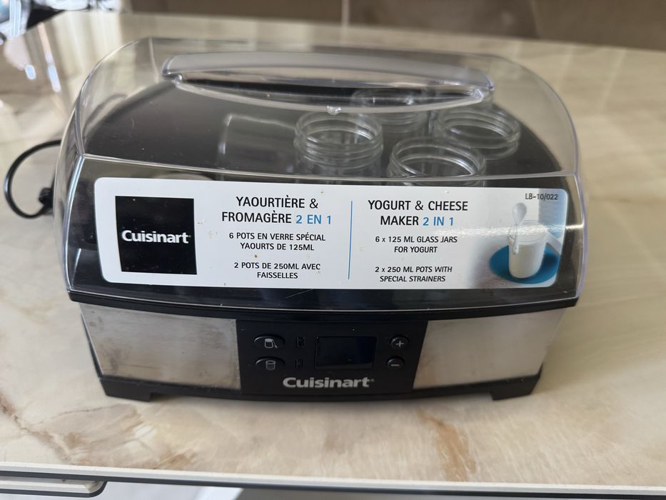 Йогуртниця з функцією приготування домашнього сир