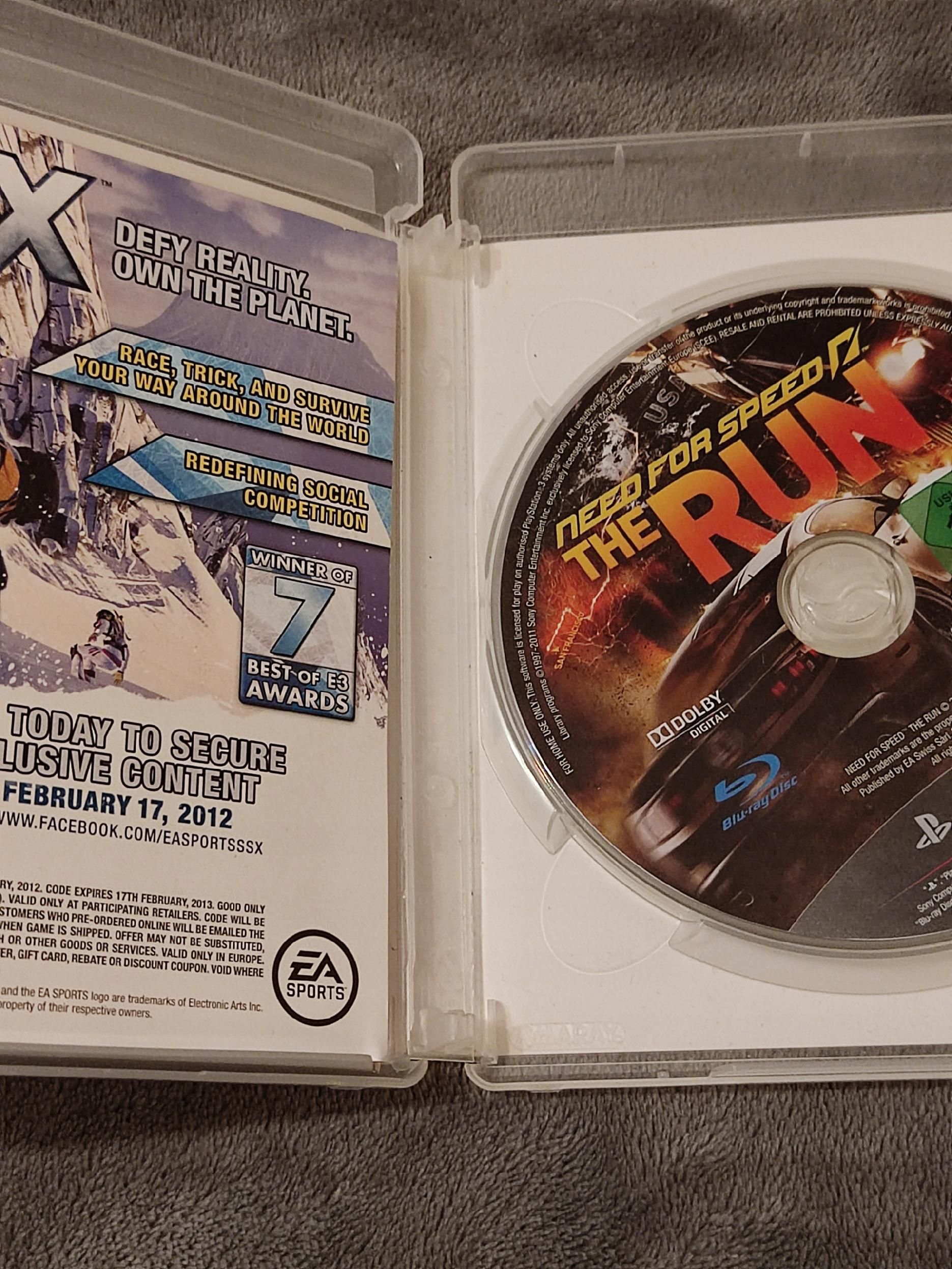 Ps3 Need For Speed The Run Pl Playstation