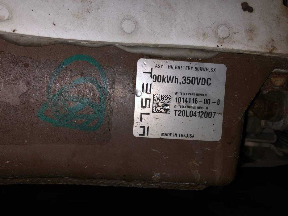 Батарея Tesla S, X 90 kWt  20 року
