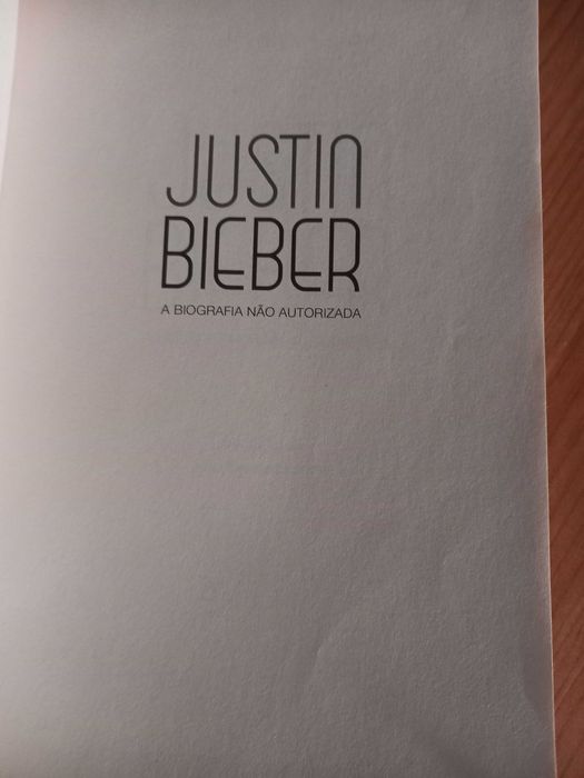 Livro Justin Bieber