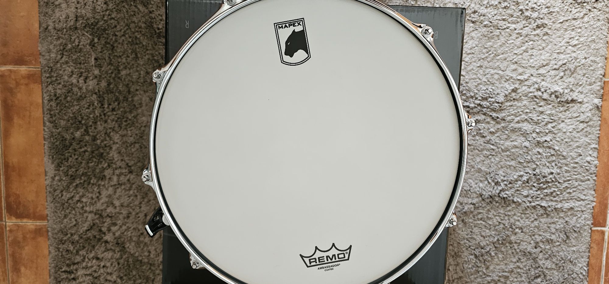 MAPEX Tarola 14,5 Black Panther Special Edition.