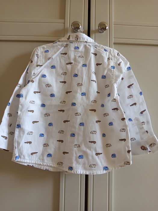 Koszula dziecięca chłopiec rozmiar 74