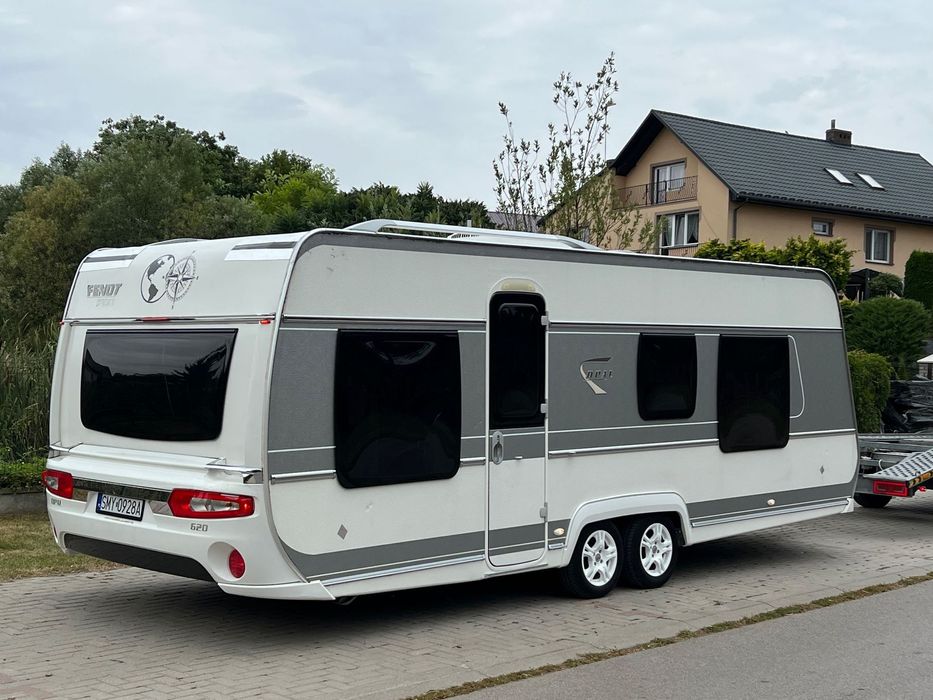 Fendt OPAL 620 2013r. Fendt Diamant 590 2012 Nowy model  2013r. Klima- Led-Alufelgi-Dwie sypialnie -Prysznic-Czarne szyby- Gaz