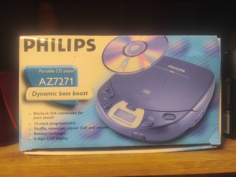 Discman CD player Philips vintage retro