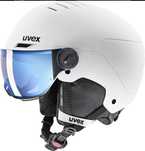 Nowe uvex rocket jr visor, Kask narciarski Unisex-młodzież